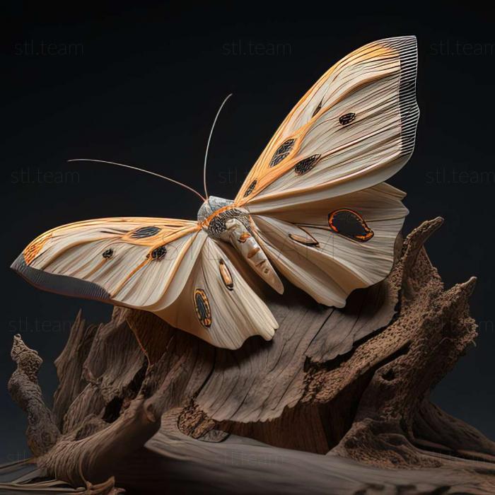 3D модель Parnassius glacialis (STL)